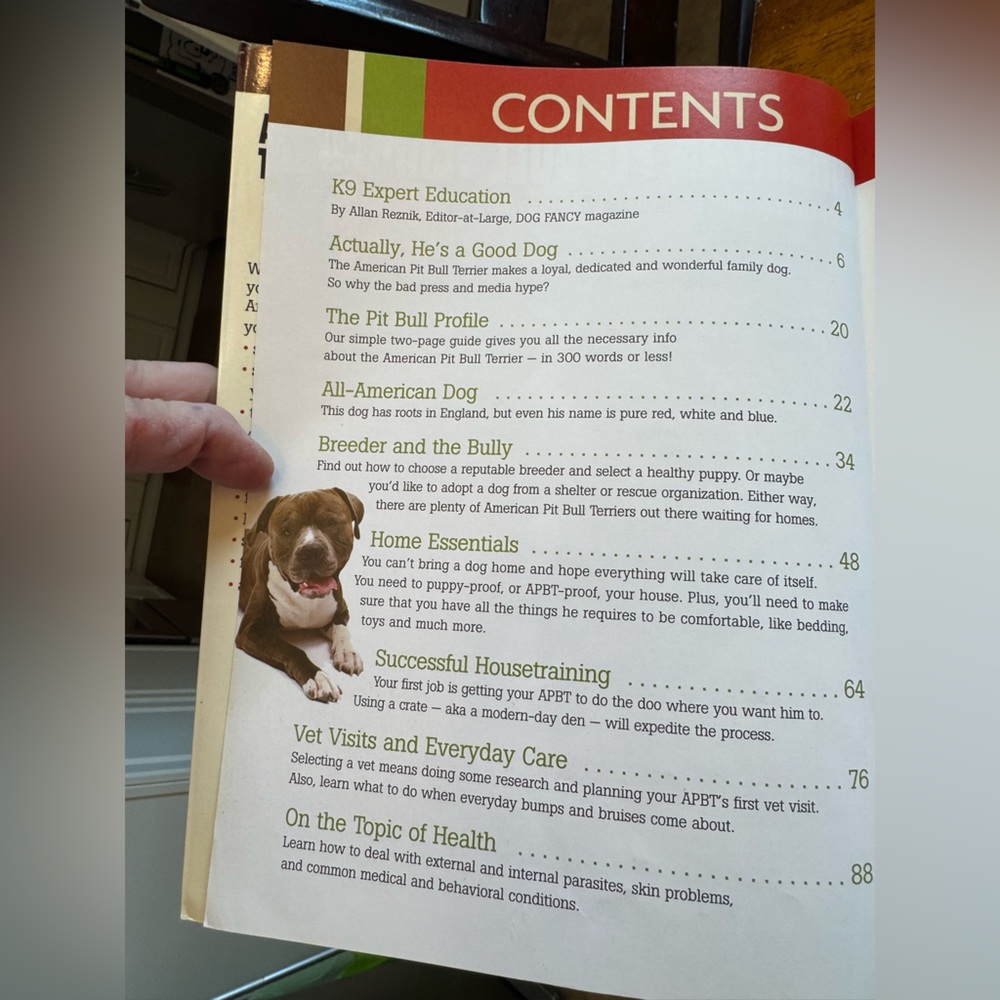 PIT BULL BOOK - Picture 8 of 9